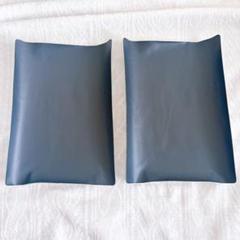 合皮補修シート21×28cm 2個セット ソファー補修テープ ブラック