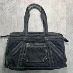 DIESEL archive metal logo ショルダーバッグ　Y2K
