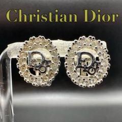 極美品✨ Dior イヤリング CD ロゴ ラインストーン 希少 刻印