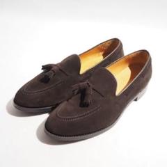 【美品】BEAMS F ビームスエフ スエード タッセルローファー 9.5