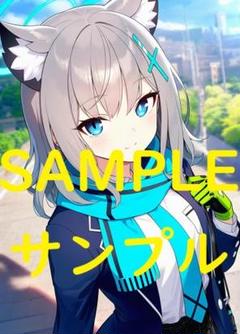 ブルーアーカイブ 砂狼シロコ_3 A4サイズポスター - メルカリ