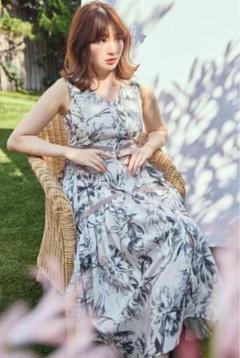 ワンピース Herlipto Floral Cut-Out Long Dress Her lip to on X: 