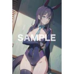 【高画質】AI美女 美少女 水着 アニメ A4ポスター