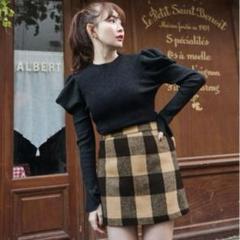 パンツ herlipto Etoile Block Check Skort 2025年最新】Herlipto 柄・デザイン：チェック ショートパンツ
