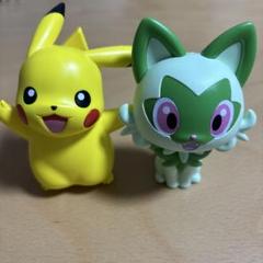 ポケモン　ピカチュウ　ニャオハ　フィギュア　モンスターコレクション