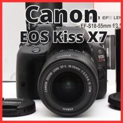 F18[6563]15★美品★ Canon EOS Kiss X7 レンズキット F18 6563 15 Excellent condition Canon EOS Kiss X7 Lens Kit