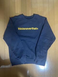 2025年最新】thisisneverthat スウェット ネイビーの人気