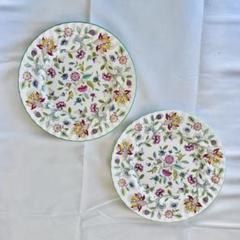Royal Doulton 花柄皿 27cm. 2枚セット