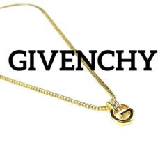 極上の逸品】 GIVENCHY 刻印 ゴールド 80s ネックレス Gロゴ