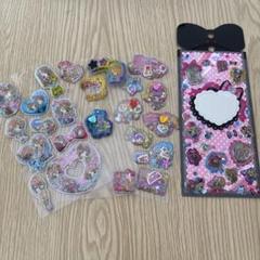 平成レトロ　平成女児　ウォーターシール　シャカシャカシール　ミラーシール