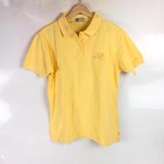 courreges クレージュ 半袖 ポロシャツ イエロー ブランド Mサイズ
