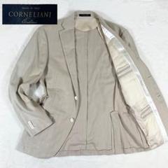 CORNELIANI テーラードジャケット コットン 背抜き ツイード 46