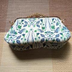 花柄刺繍 クラッチバッグ