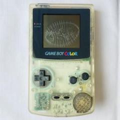 任天堂 ゲームボーイカラー クリア 本体 CGB-001 中古 現状品 ジャンク