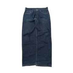 90s old uniqro straight denim pants