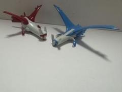 開封済 美品】ラティアス＆ラティオス台座付コレクションフィギュアストラップ 福袋特集 2024 ポケモン 台座付きコレクションフィギュア