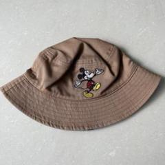ミッキーマウス刺繍 バケットハット