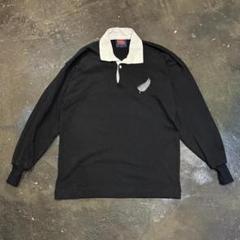 未使用保管品 CANTERBURY オールブラックス 長袖ラガーシャツ 42 未使用保管品 CANTERBURY オールブラックス 長袖ラガーシャツ 42