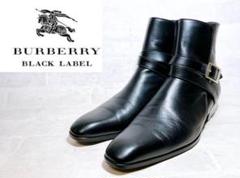 【美品】BURBERRY BLACK LABEL ジョッパーブーツ 26cm BURBERRY BLACK LABEL(バーバリーブラックレーベル