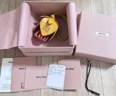 【値下げ不可】miu miu ユニコーン　バッグチャーム miu miu バックチャーム - メルカリ
