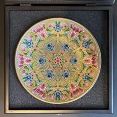Paşabahçe(パシャバチェ) 装飾皿 24金レリーフ 限定品 Paşabahçe(パシャバチェ) 装飾皿 24金レリーフ 限定品 - メルカリ