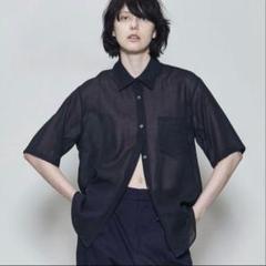 新品未使用タグ付　６(ROKU) シースルーシャツ　BEAUTY&YOUTH BEAUTY&YOUTH UNITED ARROWS｜<6(ROKU)>ポリエステル ジョー