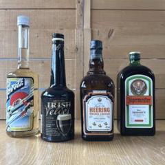 アイリッシュベルベット　ヒーリングオレンジ　イエガーマイスター　他4本セット アイリッシュベルベット ヒーリングオレンジ イエガーマイスター