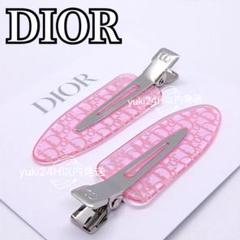 ケンケン 　Dior ピンクヘアピンセット　3セット Dior ピンク ヘアピン 2個セット - メルカリ