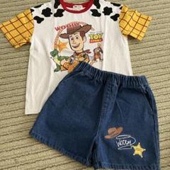 トイストーリー ウッディ 上下セット しまむら
