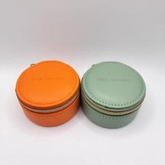 【未使用品】スタージュエリー ジュエリーボックス グリーン オレンジ
