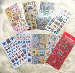 平成レトロ　当時物　ディズニーストア　まとめ売り ディズニー Disney シール ステッカー まとめ売り 平成レトロ