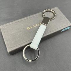 BVLGARI ブラウン レザー キーホルダー 未使用 日産オンラインショップ：レザーキーホルダー レッド×ブラック