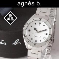 ✨極美品✨agnès b アニエスベー メンズ腕時計 ダイバーズウォッチ