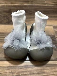 attipas アティパス Corsage コサージュ グレー 12.5cm