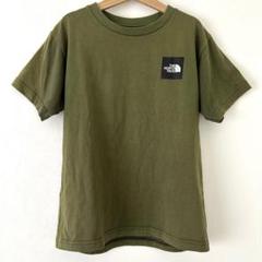 THE NORTH FACE キッズ 半袖 Tシャツ ロゴT カーキ 140cm