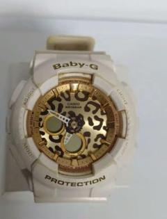 レオパード  BA-120LP  baby-G  レア  ヒョウ柄  腕時計 レオパード/BA-120/baby-G/時計/デジアナ/シルバー/ヒョウ柄