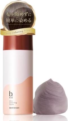 バラ売可⭐︎b.ris エアリーカラーフォーム ダークブラウン 80g 3本セット バラ売可⭐︎b.ris エアリーカラーフォーム ダークブラウン 80g