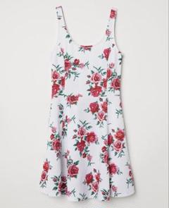 H&M 花柄 ノースリーブワンピース
