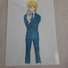 ジャンプ流　冨樫義博　クラピカ　複製原画幽☆遊☆白書