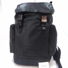 【極美品】コーチ レンジャー バックパック レザー 大容量 ブラック