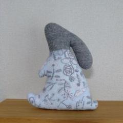ミナペルホネン　うさぎクッション　fogland　タグあり 新品未使用】ミナペルホネン うさぎクッション fogland タグあり