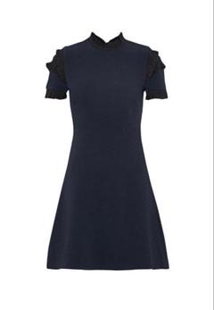 最終値下げ❤️24新作 ♡ Sandro 黒ニットミニワンピース 新品♡