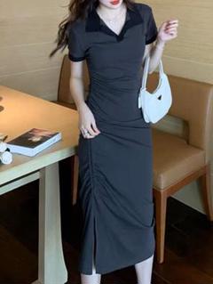 新品　レディース　ロングワンピース　夏ワンピース　キュート　ストリート　韓国