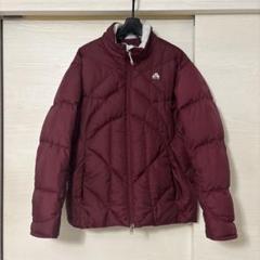NIKE acg ボルドー エンジ レッド ダウンジャケット ダウン