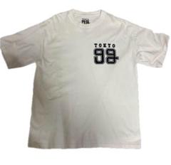 【美品】TOKYO 9G ロゴTシャツ XLサイズ ストリート系 モノトーンのサムネイル