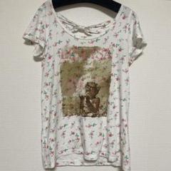 y2k 平成 LIZ LISA リズリサ Tシャツ リボン 花柄