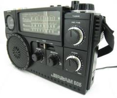 三菱 BCLラジオ JEAGAM JP-505 ジーガム SW/MW/FM 三菱 JP-505 – とても高性能なのに惜しいBCLラジオ | 【昭和