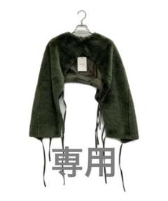 BELPER 21AW ATTACHED FUR SLEEVES