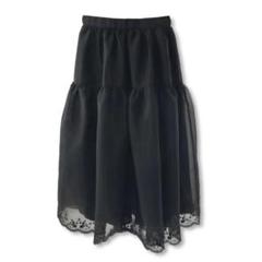 【新品タグ付き】ディズニーストア　ミニーマウス ロングスカート　黒