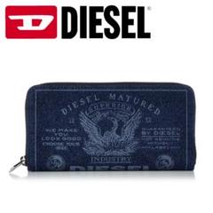 1000円値引きあり商品の説明欄にて記載】DIESEL デニム長財布